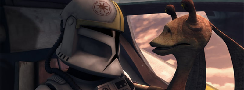 Illustration for article titled Is There Anything Jar-Jar Can't Ruin?
